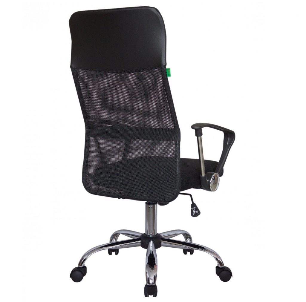 кресло для руководителя easy chair 430 tpu черное экокожа металл
